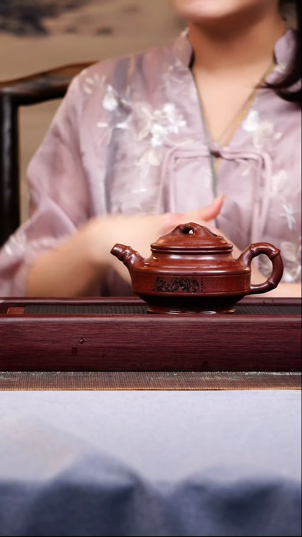 茶壶紫砂宜兴原矿紫砂作品