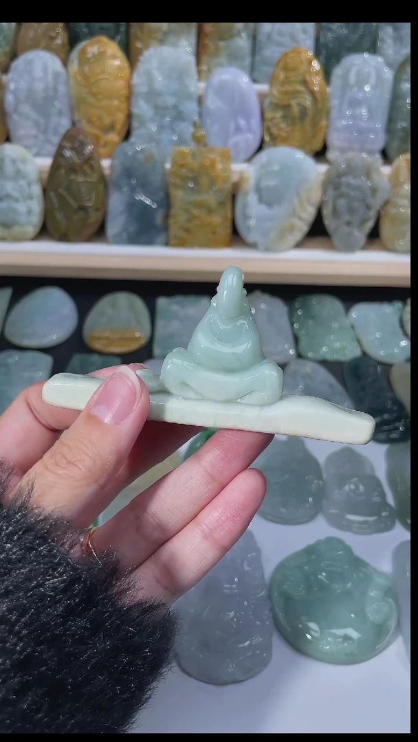 未镶嵌配石翡翠香插