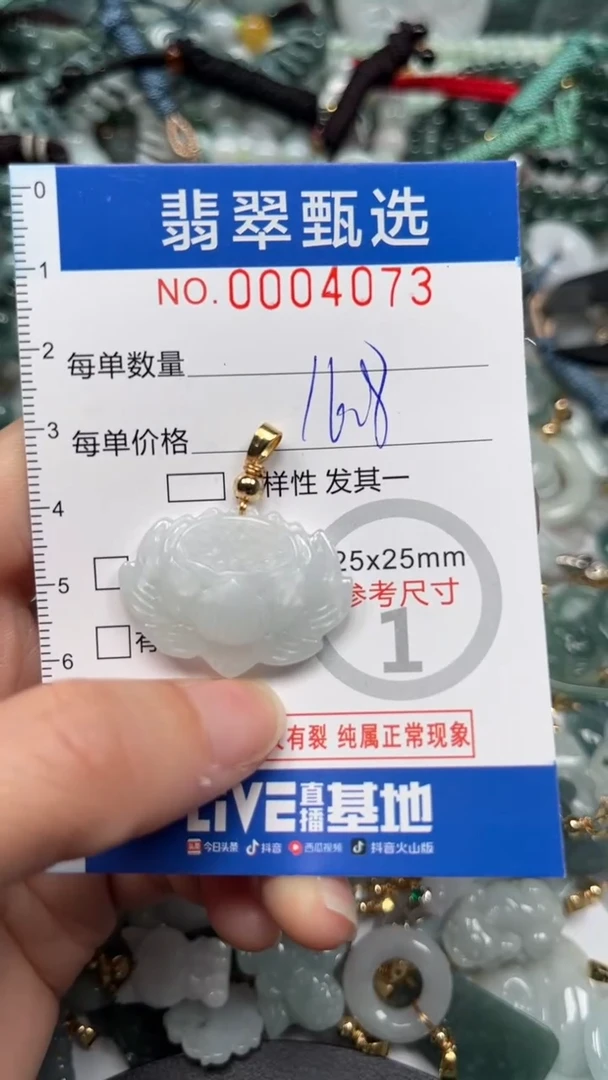 【闪购商品】翡翠颈饰未镶嵌00..4073