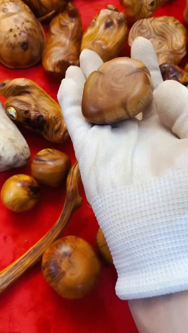 柏木50太行崖柏手串手把件