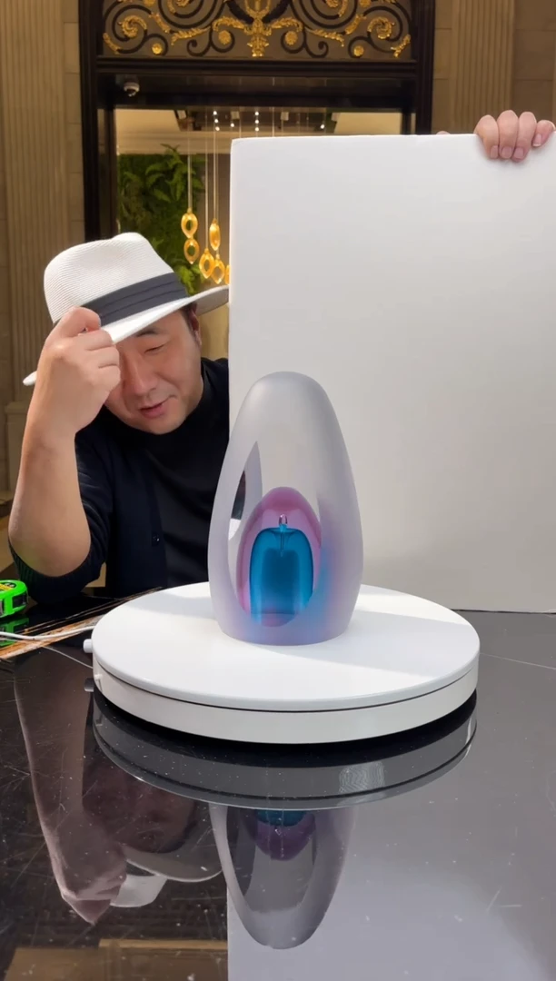 【闪购商品】茶宠AJ03259水滴悬浮磨砂