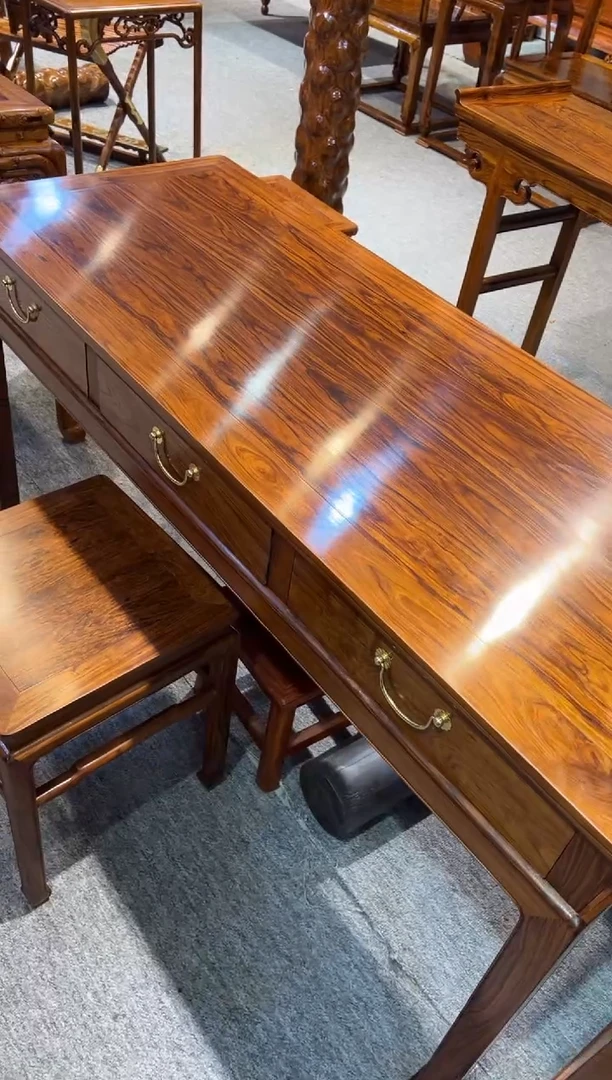 木书桌 书桌 红木家居