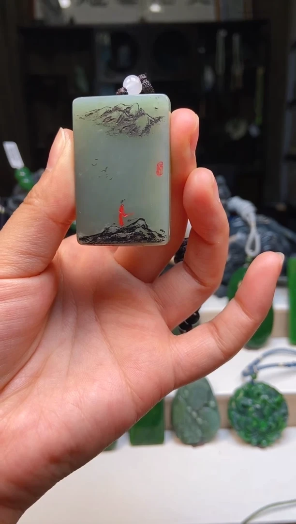 【闪购商品】和田玉挂件未镶嵌1