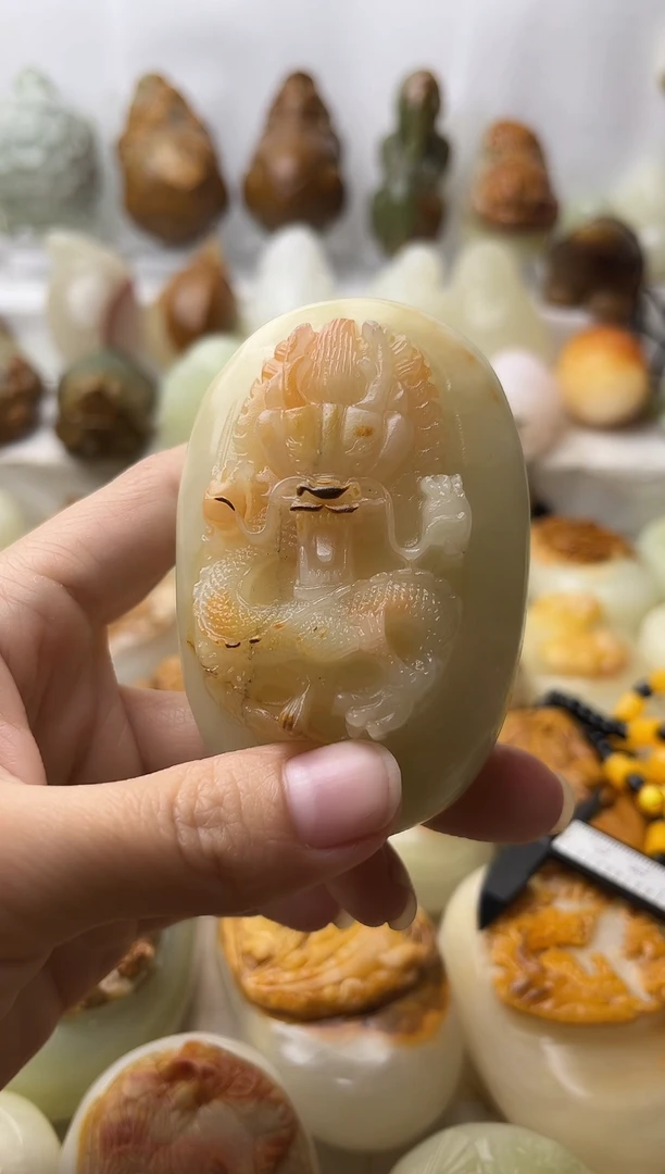 石材方解石棉纹正常不退换龙微瑕