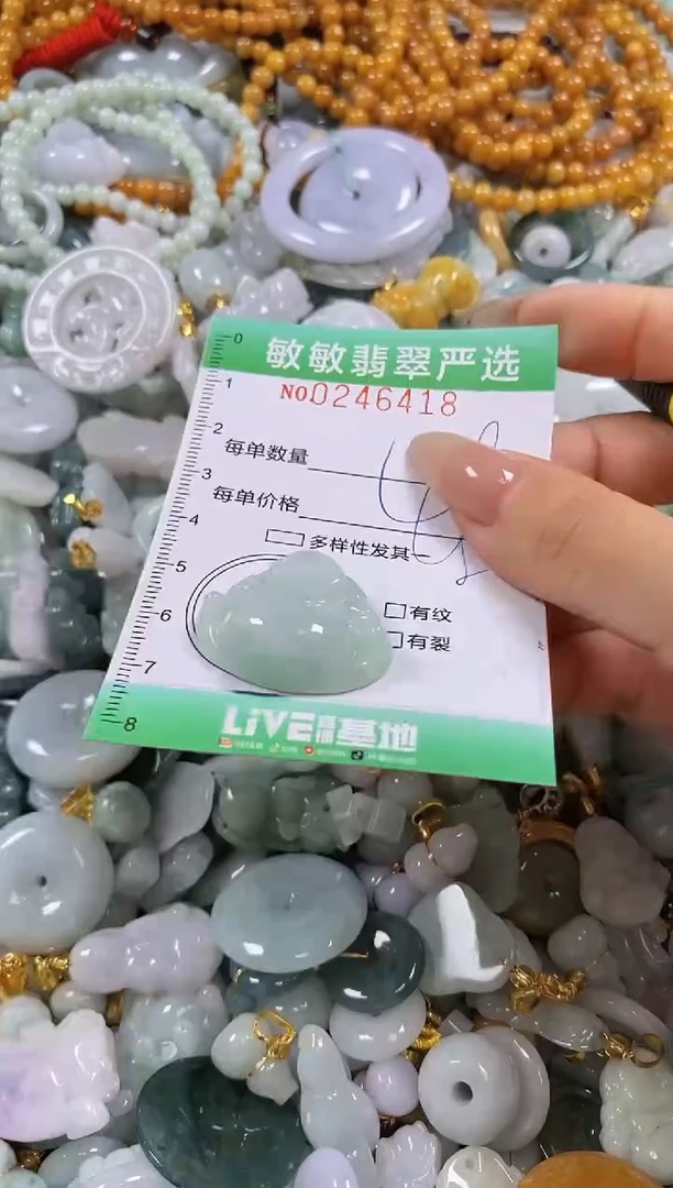 翡翠未镶嵌颈饰闪购0246418