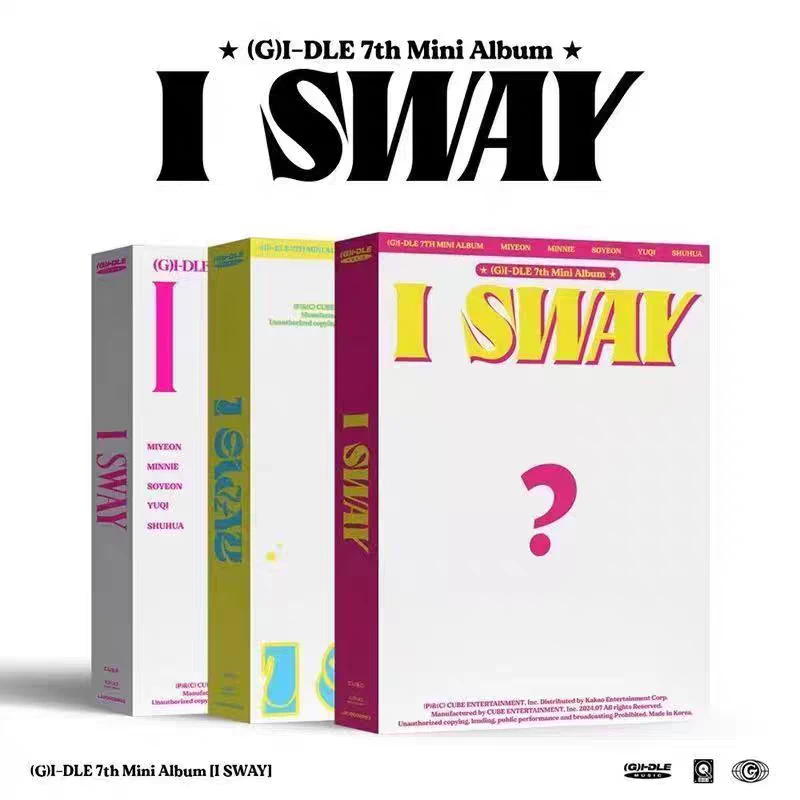 【国内现货包邮】(G)I-DLE 未拆7th Mini Album 女娃[I SWAY]
