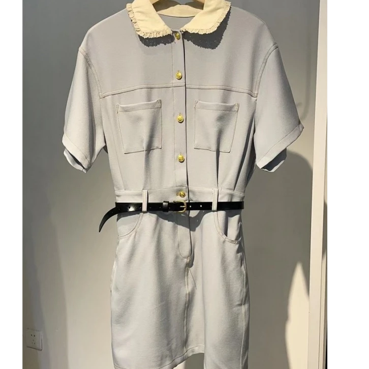 SUFEI/愫翡S32QZ0711A 春季新款简约纯色连衣裙 0711