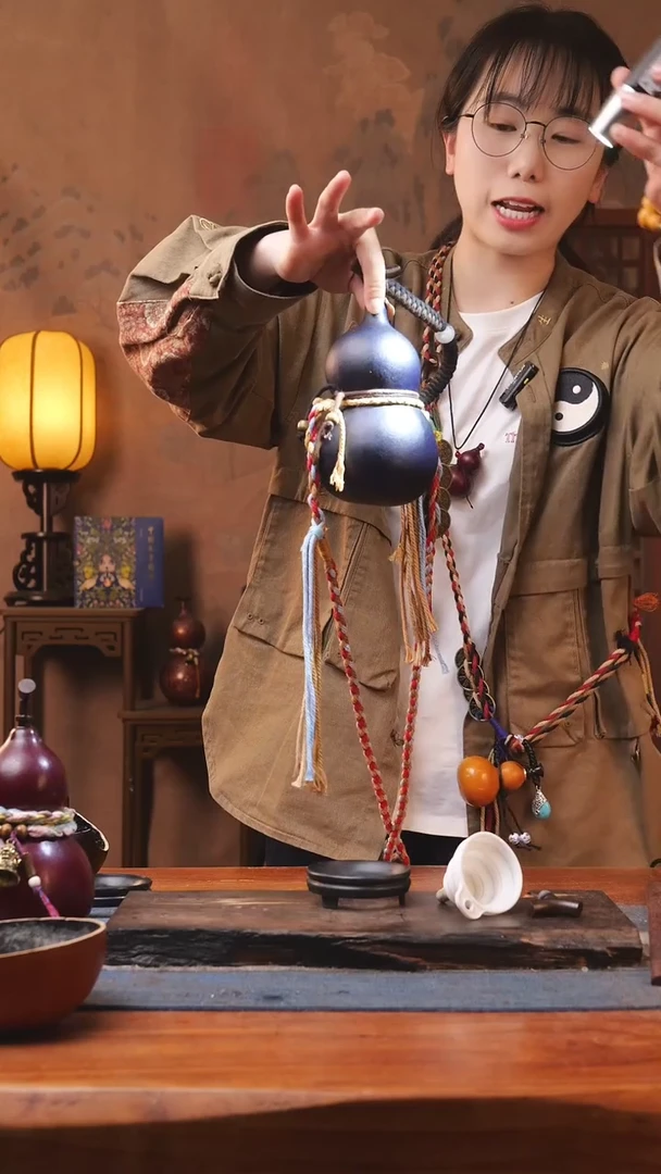 【闪购商品】352S号精品大漆葫芦防腐防渗装水茶酒