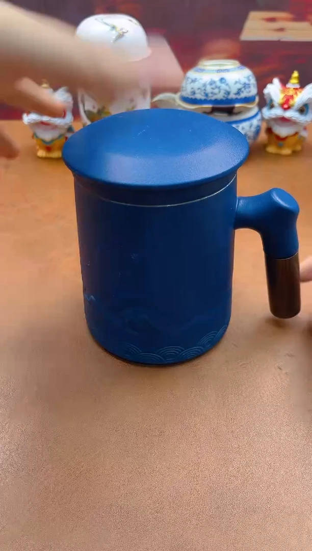 陶瓷茶具摆件旅行套组