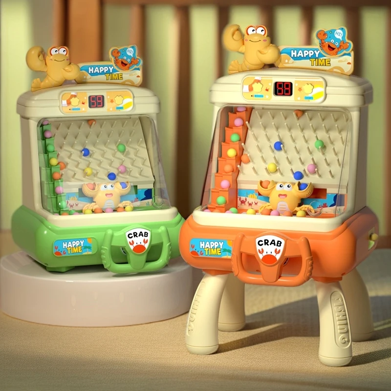 儿童玩具螃蟹接球机女孩子3到6岁益智小学生女童男孩周岁生日礼物