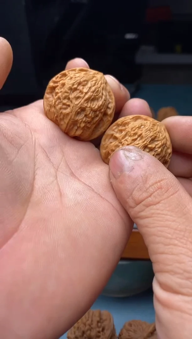 把件文玩核桃寿桃a836