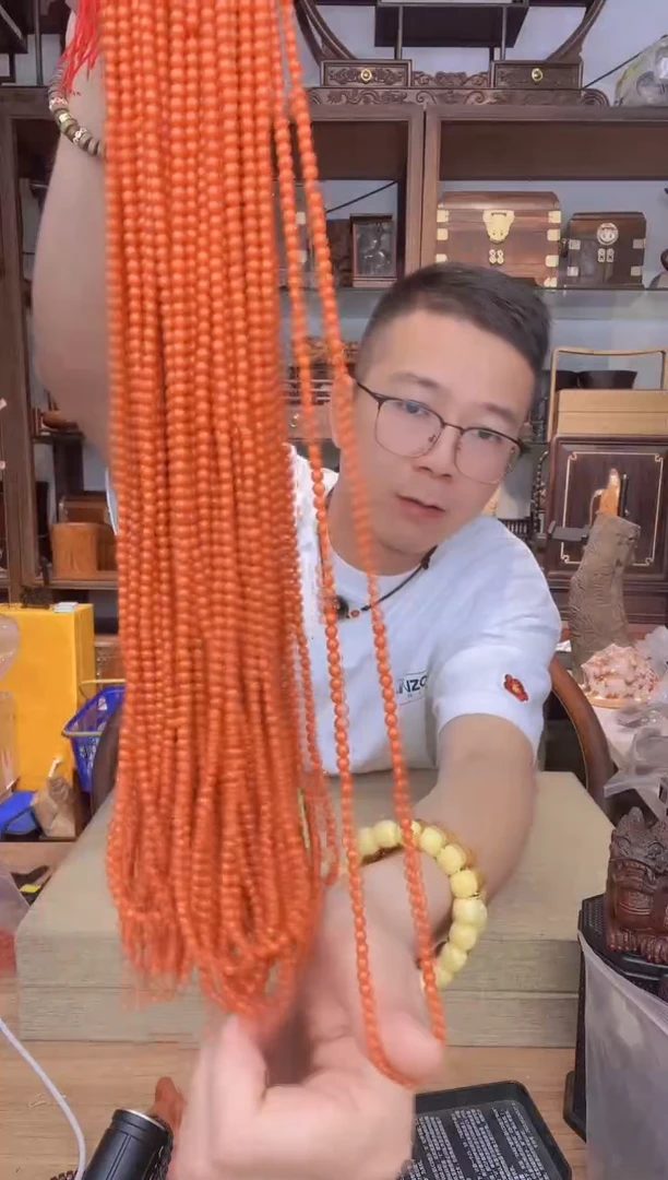乌木类架子032南0.3珠子长链