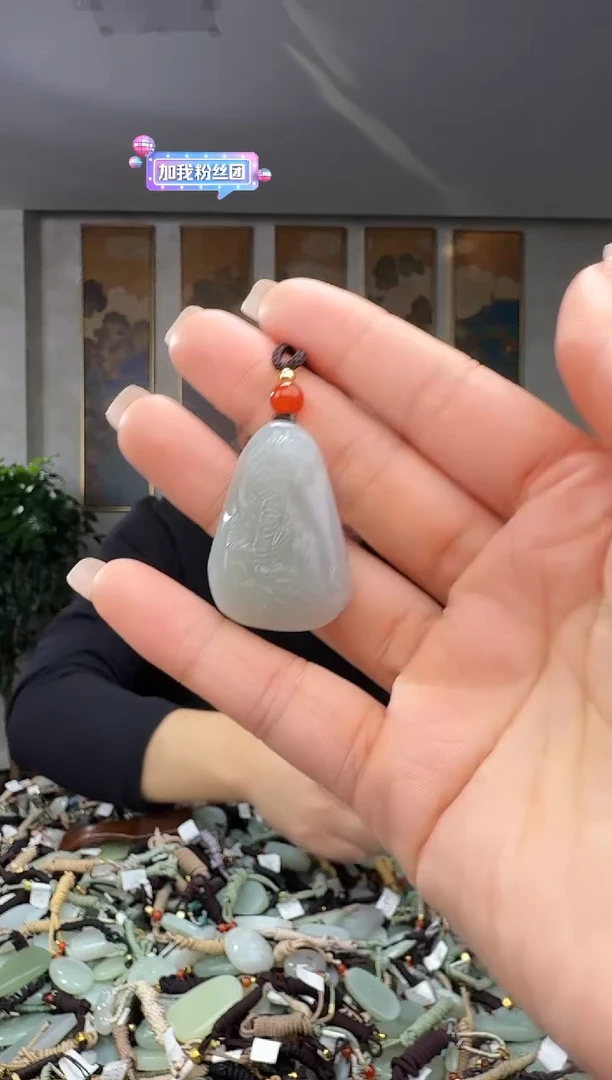 颈饰未镶嵌和田玉拍一发一多样性发货