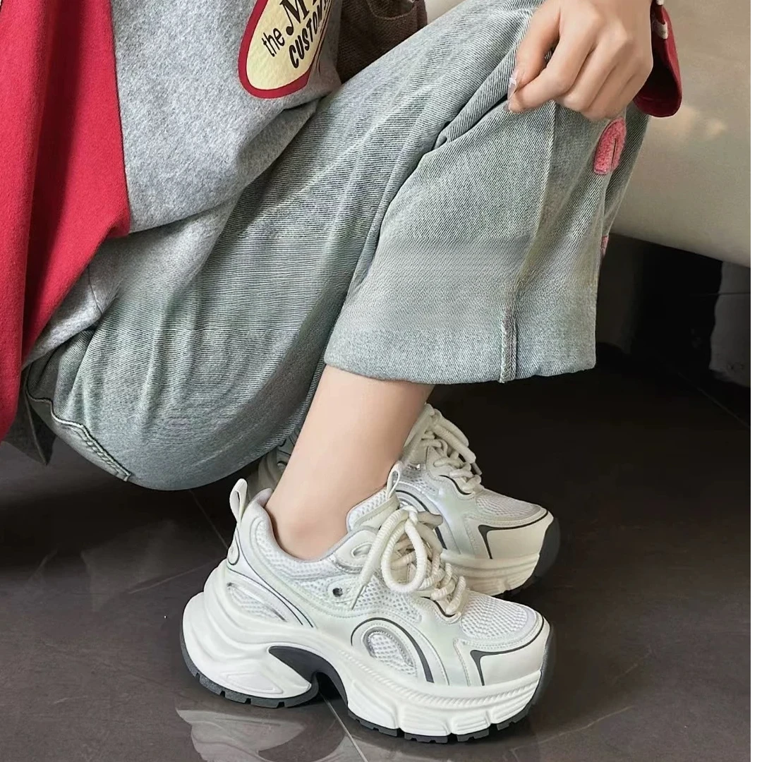 6839531时尚百搭洋气舒适潮流厚底ins气质老爹鞋休闲运动鞋