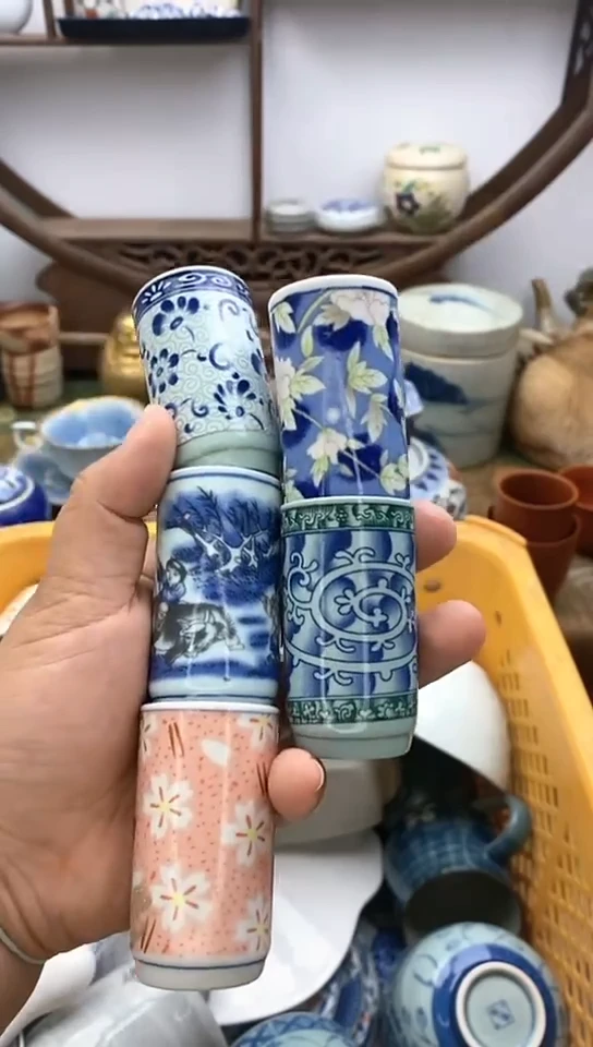 瓷片钰*回流瓷器，默认微瑕 满28包邮，谨慎参拍