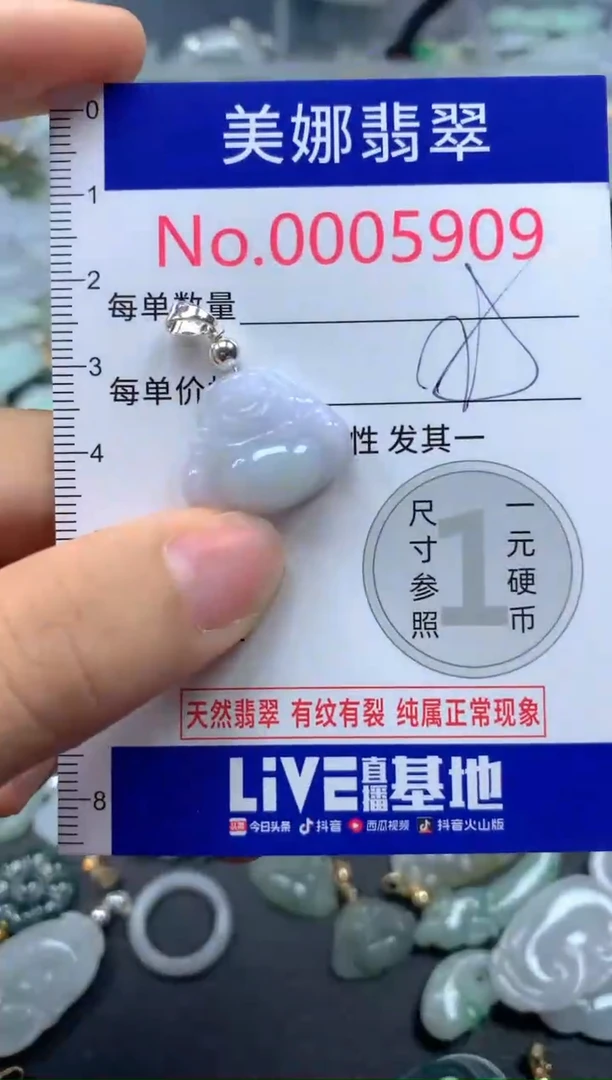 颈饰未镶嵌翡翠5909