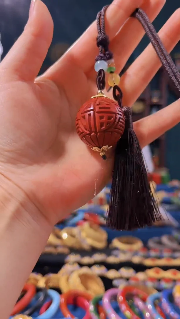 【闪购商品】非遗绝技 雕漆项链 福