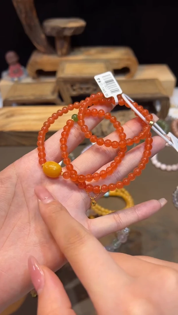 未镶嵌手链玛瑙/玉髓手饰@@号837