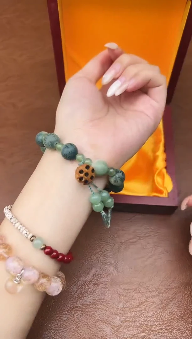 万家文玩阁青玉菩提链接@@ys942