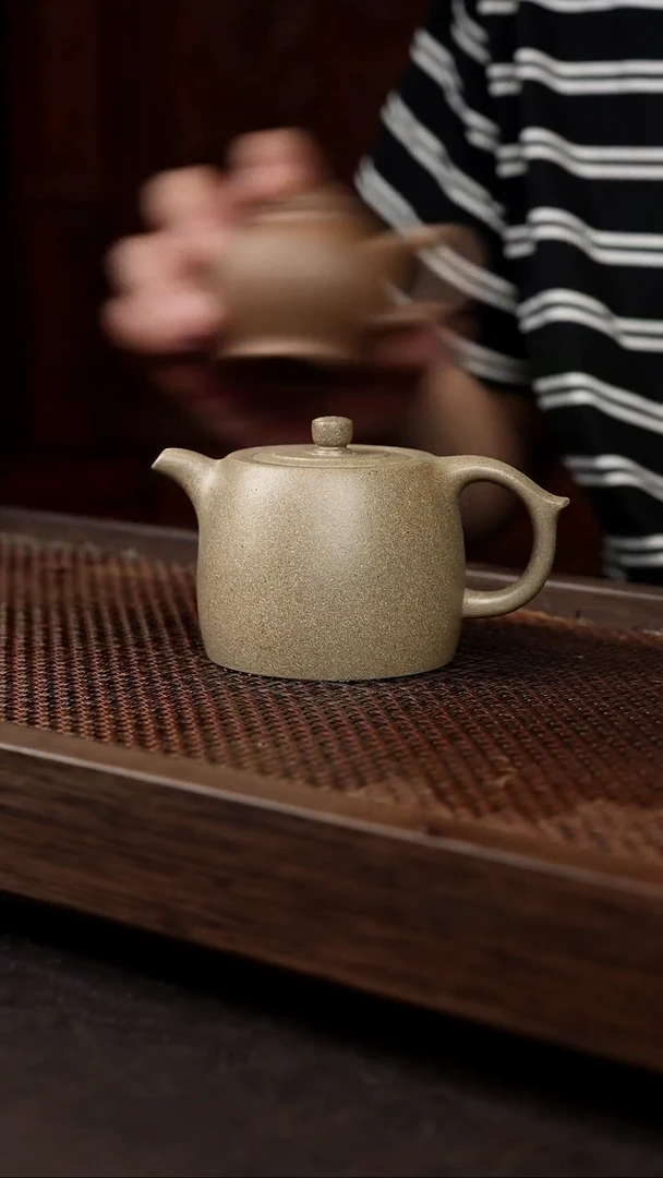 茶壶紫砂青段井栏