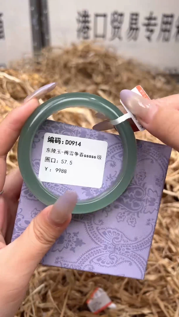 未镶嵌手镯石英质玉D0914Z