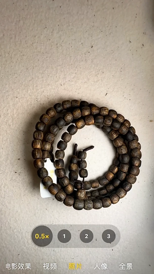 沉香手串奇楠多圈手串7mm22