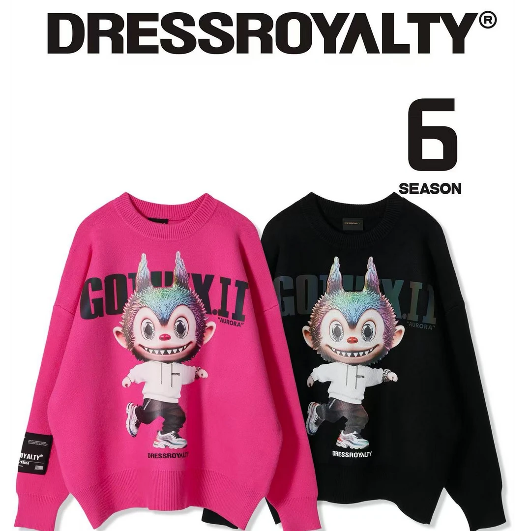 -Y-极光GTOTHI毛衣宽松重磅设计感韩潮毛衣-2100073