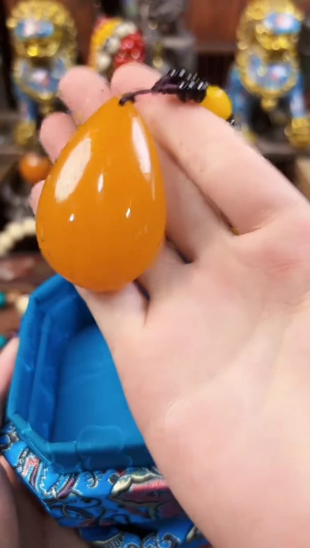 未镶嵌蜜蜡耳饰---------------------