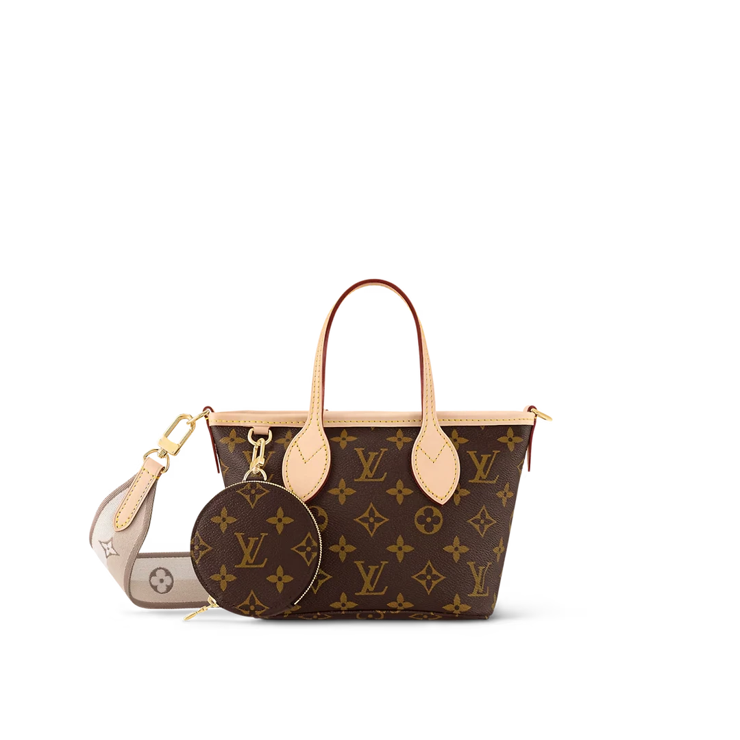 未使用 LouisVuitton/路易威登  安洁利严选 Neverfull bb 老花