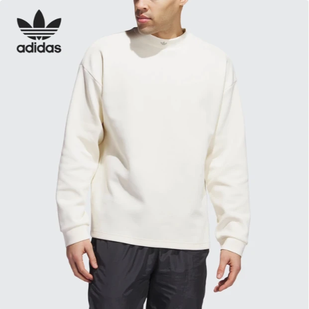 Adidas/阿迪达斯~~官方正品三叶草男子时尚简约运动长袖T恤IK6149