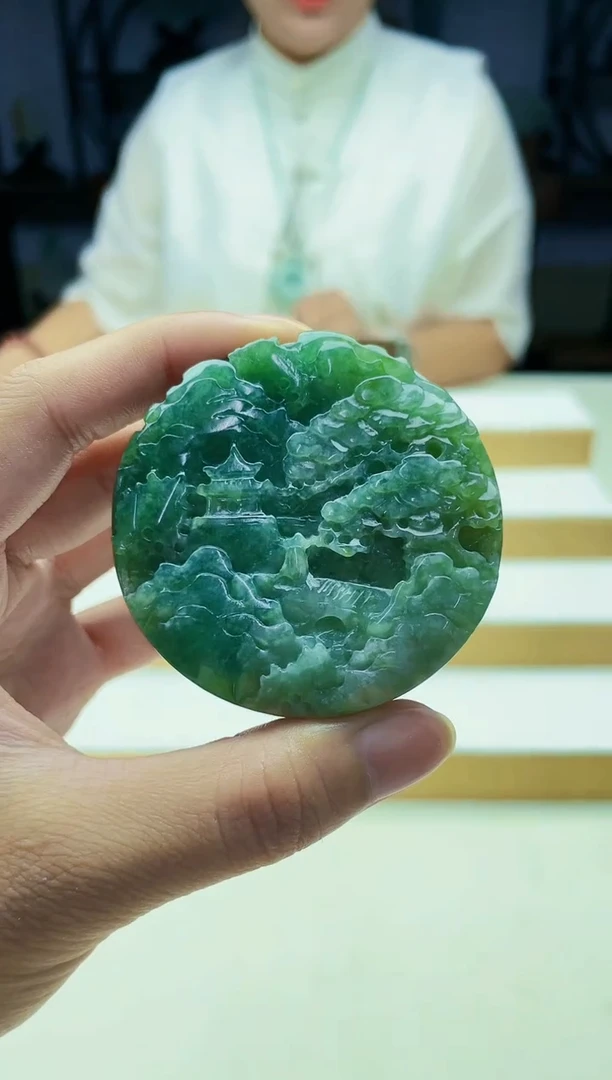 颈饰未镶嵌翡翠09120281