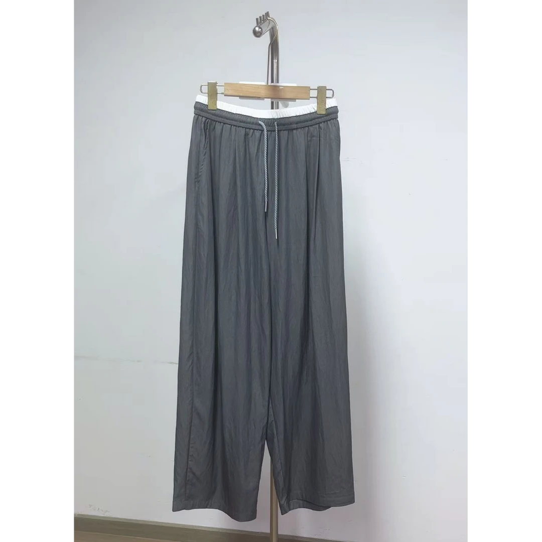 拾光家阔腿休闲裤4355