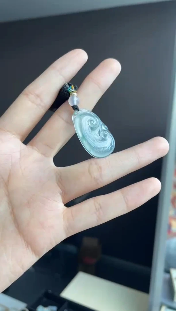 吊坠(不含链)未镶嵌翡翠天然缅甸A货翡翠