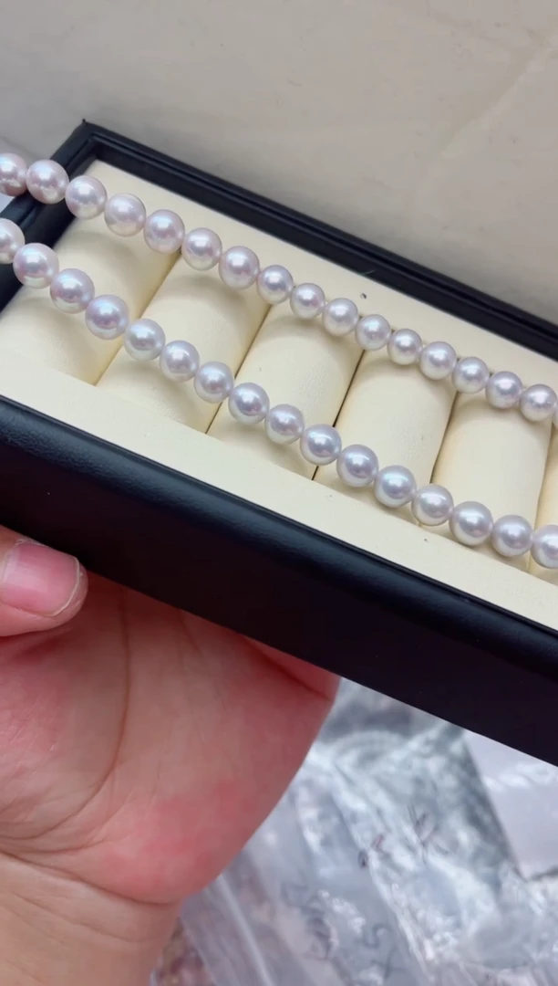 项链银S925镶嵌淡水珍珠多样性发其一，非无暇