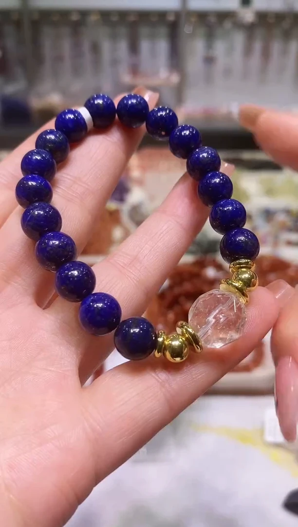 未镶嵌青金石手链多样性发其一