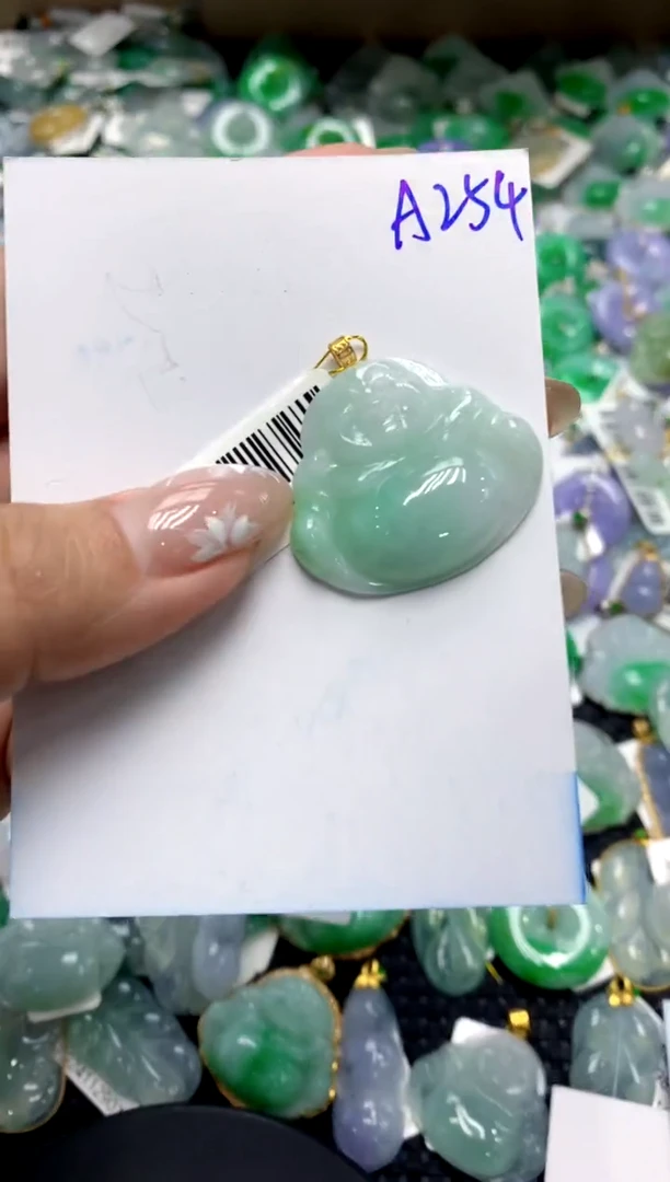 【闪购商品】翡翠颈饰18K金镶嵌1111111111111111