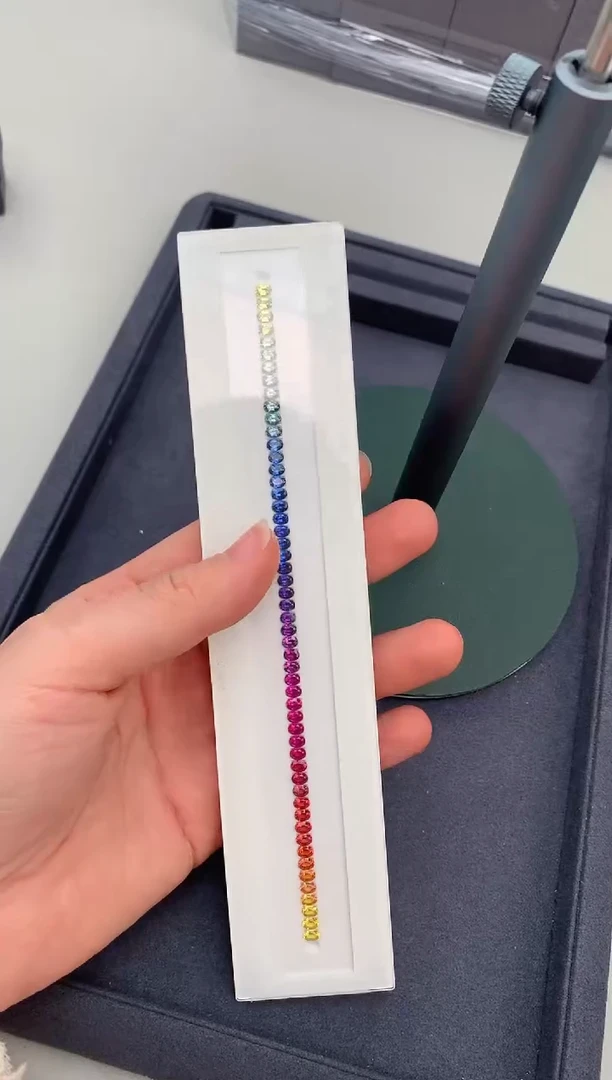 【闪购商品】彩色蓝宝石裸石未镶嵌11ct彩蓝宝套盒