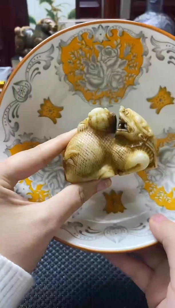 瓷片瓷片 瓷器 摆件 1个