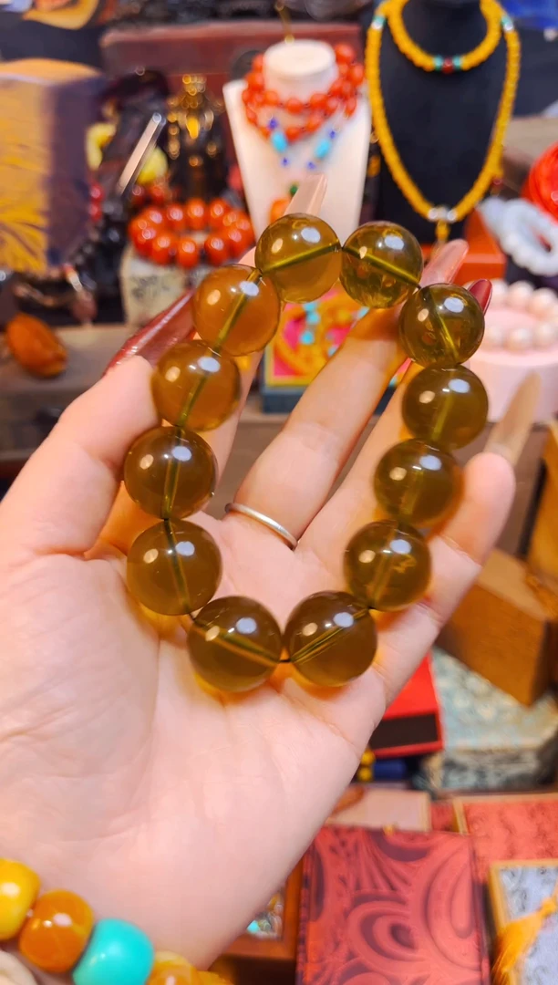 【闪购商品】蓝珀颈饰未镶嵌兰妹精品精选饰品链接342