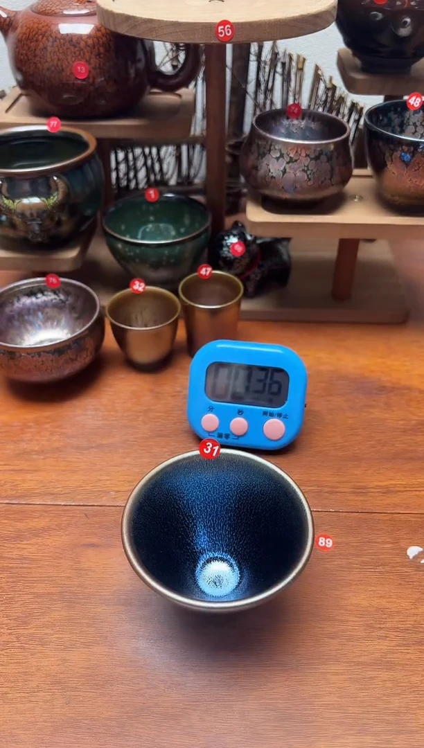 茶盏八*31号建盏工匠茶器