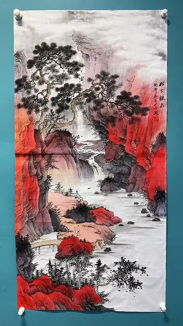 国画国画画都展厅国画作品B29