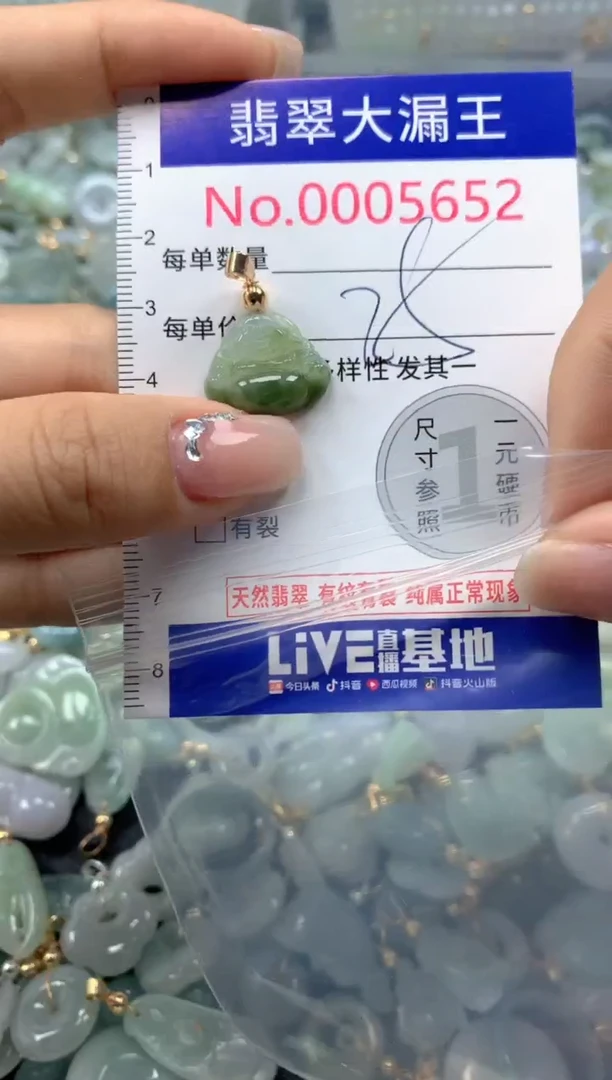 颈饰未镶嵌翡翠5652