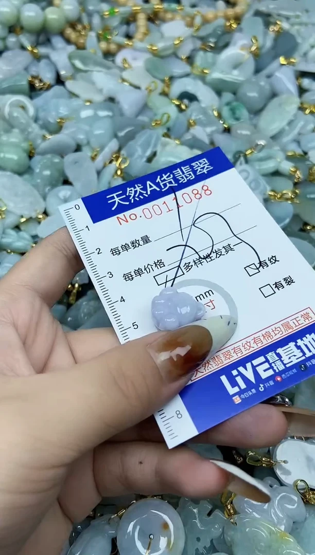 【闪购商品】翡翠颈饰未镶嵌天然A货翡翠