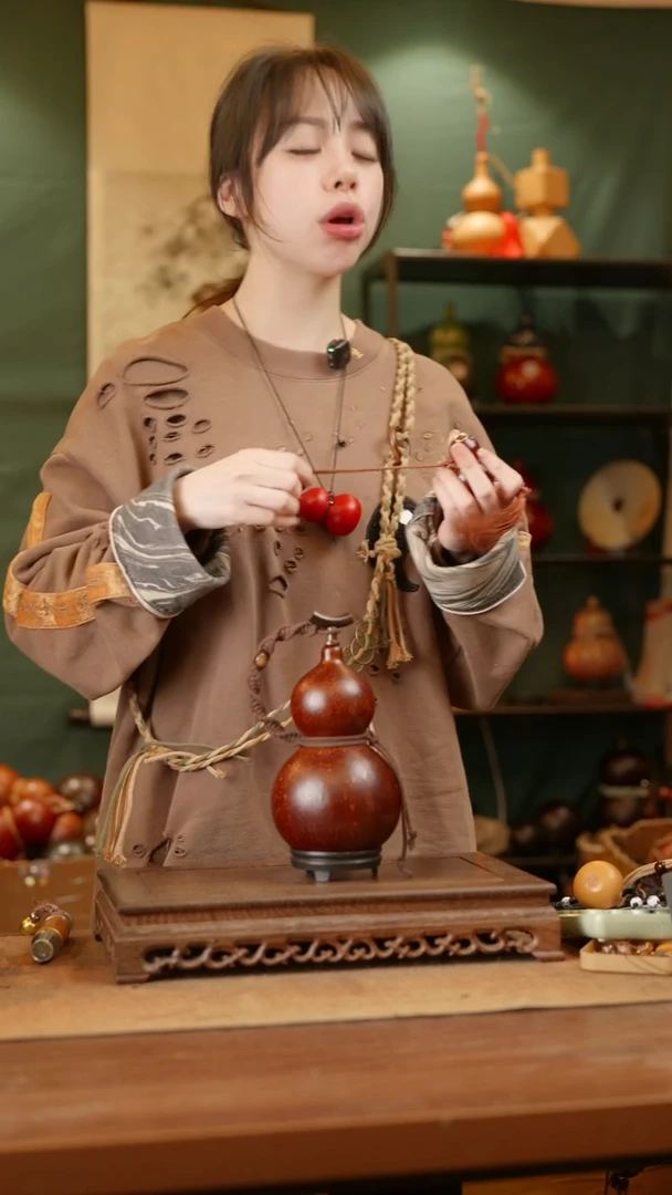 139号精品天然大漆酒葫芦一物一拍~