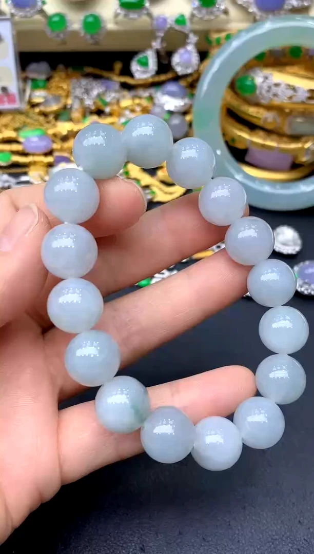 未镶嵌手串翡翠102 -中国好珍宝