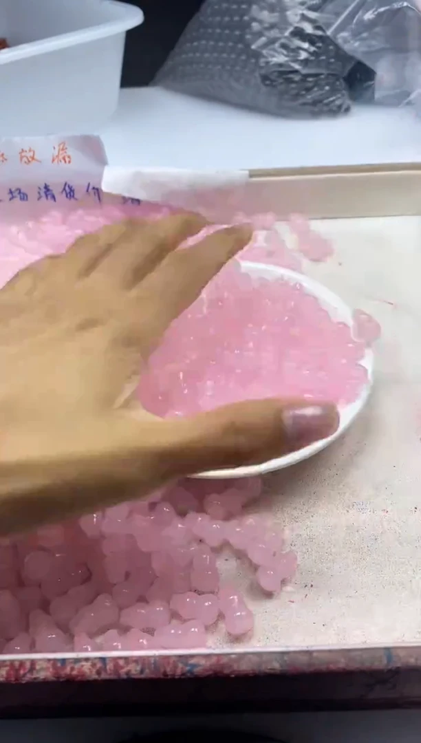 【闪购商品】水晶颈饰未镶嵌w2466果冻体粉晶15*9mm*15颗