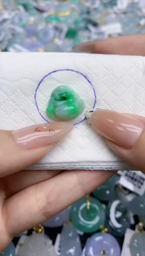 翡翠挂件未镶嵌262   天然翡翠A货