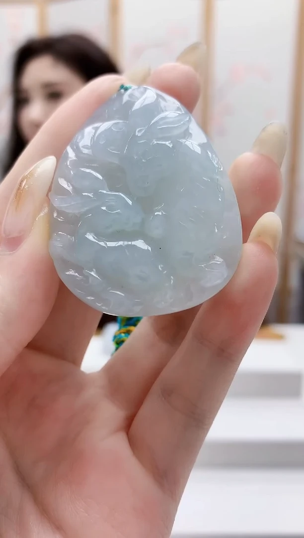 未镶嵌定制翡翠4829jw-毛货挂件194