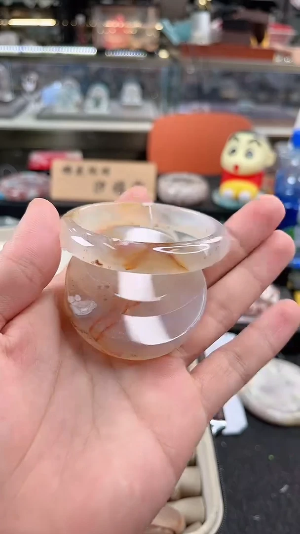 未镶嵌手镯石英质玉56圈口 （赠品镯心）3438916