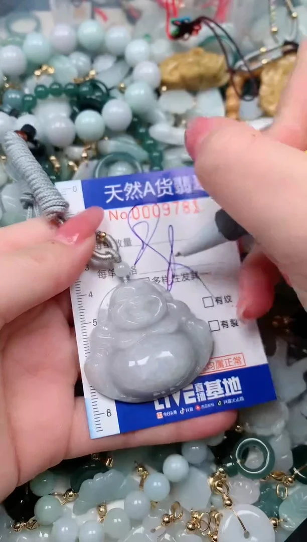 【闪购商品】翡翠颈饰未镶嵌00009781